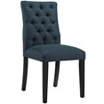 thumbnail image 2 of Modway Duchess 21.5" Button Tufted Polyester Fabric Dining Chair, Azure Blue, 2 of 5