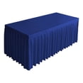 thumbnail image 2 of Jupe de Table en Polyester / Housse de Table de Banquet / Nappe de Conférence / Jupe de Table Résistante aux Plis pour Décoration de Mariage, Fête et Mise en Place d'Événements, 2 of 6