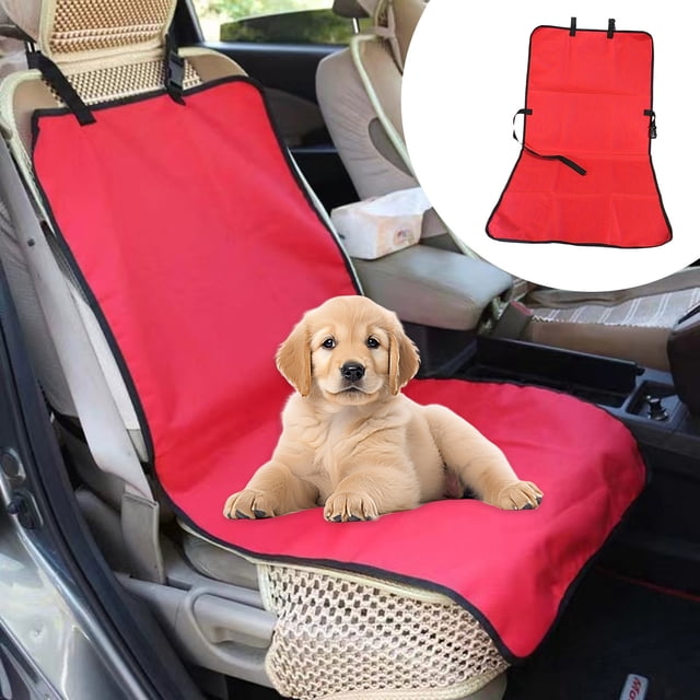 Birdeem Scratch Proof Pet Car Seat Cover, Waterproof Front Seat Protector for Dogs Cats, Non-Slip Oxford Mat Fits Standard Car Seats