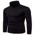 thumbnail image 3 of Chandail Col Roulé Chaud pour Hommes Tricot, 3 of 6