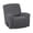 Grey, variant on 1 piece Recliner Stretch Slipcover, Sofa Cover, Furniture with Elastic Bottom Jacquard Spandex Stretch Slipcover for Recliner Light Brown