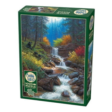 Cobble Hill Casse-Tête - Cascade de Montagne, Casse-Tête de 1000 Pcs