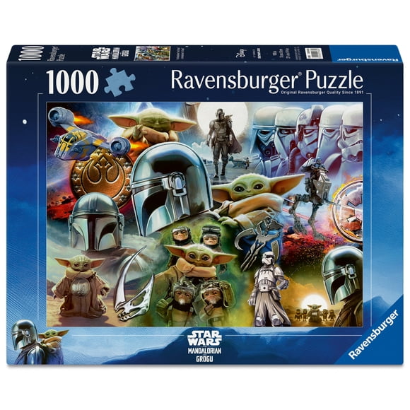 Ravensburger Star Wars Mandalorian and Grogu 1000-Piece Puzzle