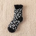 thumbnail image 2 of CUITING Fuzzy Socks for Women Warm Fluffy Socks Winter Slipper Socks Soft Cute Leopard Socks, 2 of 2