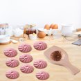 thumbnail image 3 of Yhmxh Kitchen Gadgets Kitchen Essentials Beautiful Flower Pattern DIY Cake Wooden Hand Made Cake Mould For Muffin Cake Cook Cracke Chocolate Pumpkin Pie Kitchen Aid Attachments Kitchen Accessories, 3 of 4