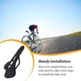 thumbnail image 3 of ZLight Vélos Selle Multicolore Artisanat Mise à Niveau Accessoires Résistant à l'Usure Pignon Fixe Coussinet de Cyclisme Course Route Pièce de Rechange Noir, 3 of 6
