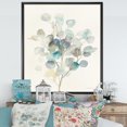 thumbnail image 2 of Designart Feuilles d'eucalyptus I Art mural encadré, 2 of 3