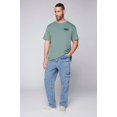 thumbnail image 1 of VISION STREET WEAR GELFAND - Loose Fit Cargo Pant with Adjustable Hems - Dark Stone Denim, 1 of 5