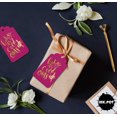 thumbnail image 4 of Inkdotpot Baby It's Cold Outside Baby Shower Bottle Tag Real Gold Foil Favor Hang Tags 50 Pack, 4 of 6
