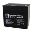 thumbnail image 1 of Batterie à Filetage Interne SLA 12 Volts 55 AH, 1 of 6