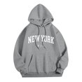 thumbnail image 4 of WEAIXIMIUNG Sweatshirts Mama pour Femmes Nouveau Pull à Col Rond Imprimé Lettres Manches Longues Hoodie, 4 of 4