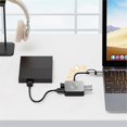 thumbnail image 3 of USB 3.2 Hub USB C Hub USB-C/USB-A to 10Gbps USB 3.2 Mini 4 Port USB Hub 2xUSB3.2+2xUSB-C3.2 Docking Station USB Adapter, 3 of 5