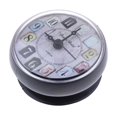 thumbnail image 4 of Small Bathroom Clock Suction Cup Bathroom Clock Shower clock for kitchen Bathroom clock for kitchen Clock, Selection Grey, 4 of 8