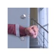 thumbnail image 2 of Tell Manufacturing 5030951 Po. Poignée de Porte en Acier Inoxydable avec Matériel, Argent Satiné, 2 of 3