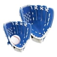 thumbnail image 3 of tamizeot Baseball Catcher Gloves Mitts Batting Sports Pitcher Baseball Gloves Infield Blue, 3 of 6