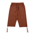 thumbnail image 2 of SHIXIAOO Men's Spring and Summer Sweatpants Jogging Pants Loose Casual Beach Capri Pants, 2 of 4