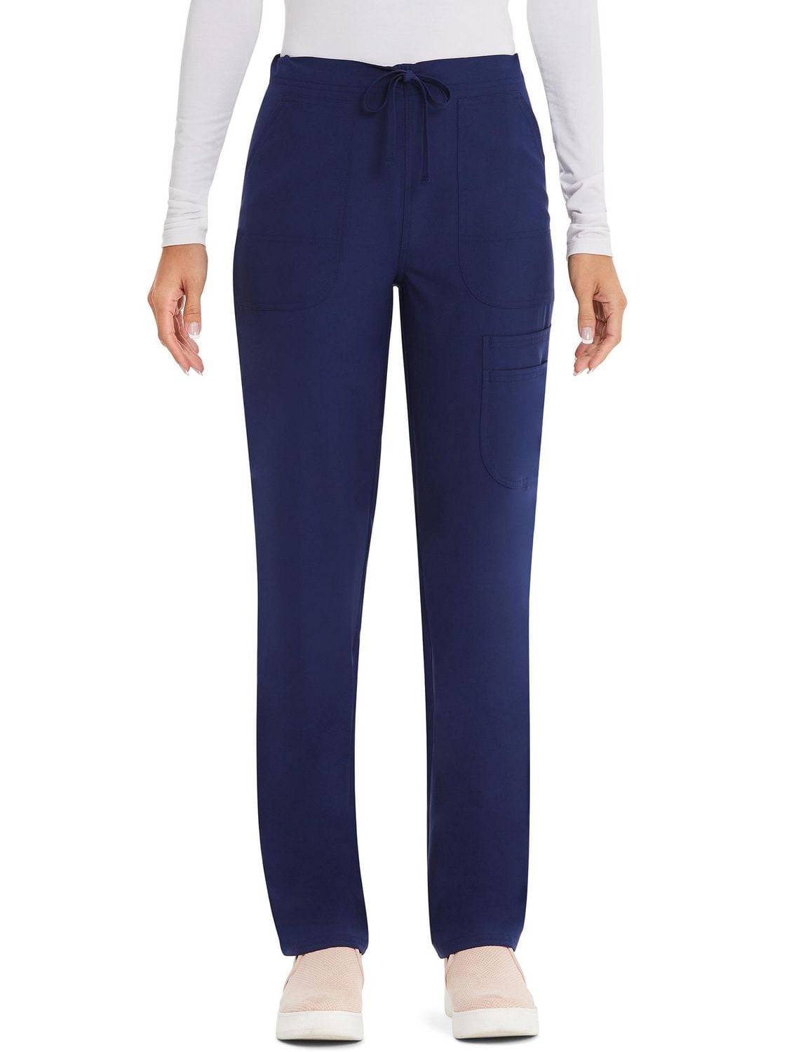 Pantalon d’uniforme médical cargo avec cordon de serrage Core Essentials Scrubstar pour femmes
