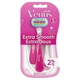 thumbnail image 2 of Venus Extra Smooth Green Disposable Women's Razors, 2 of 13