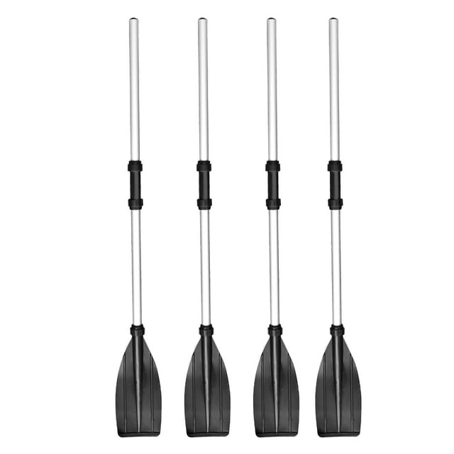 2 Pairs Useful Afloat Float Boat Oar Detachable Kayak Paddle Aluminum Alloy Oar