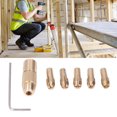 thumbnail image 1 of Collet de Foret Électrique, 7Pcs Laiton Mandrin de Remplacement Usure pour le Polissage, 1 of 8