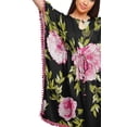 thumbnail image 4 of Moomaya Robe Courte de Caftan de Plage, Robe de Couverture Imprimée, Kaftan pour Femmes, Tenue de Plage, Couverture, 4 of 4