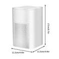 thumbnail image 3 of Air Purifier for Bedroom - Ultra Quiet 24dB Sleep Mode, H13 Filter for Allergies & Pet Dander, 360° Filtration for Large Rooms, 3 of 9