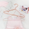 thumbnail image 3 of Songmics Set of 20 Children Sized Metal Clothes Hangers, Rose Gold, 3 of 5