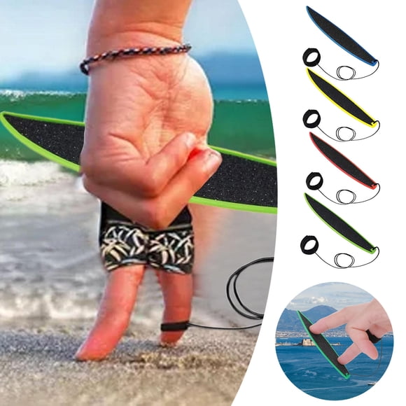 Planche de Surf à Doigt Jouet Drôle de Nouveauté pour Fenêtre de Voiture - Expérience de Surf Interactive avec Corde pour Enfants - et Intérieur Extérieur