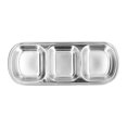 thumbnail image 4 of Noref Divided Plate, Sauce Dish Corrosion Resistance For Family For Children Camping Trips, Hiking, 4 of 8