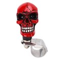 thumbnail image 2 of Volant Tête de Mort, Résine Métallique Résistante à l'Usure, Anti-Décoloration, Durable, Bouton de Commande de Volant pour Voiture Noir, Rouge, 2 of 8