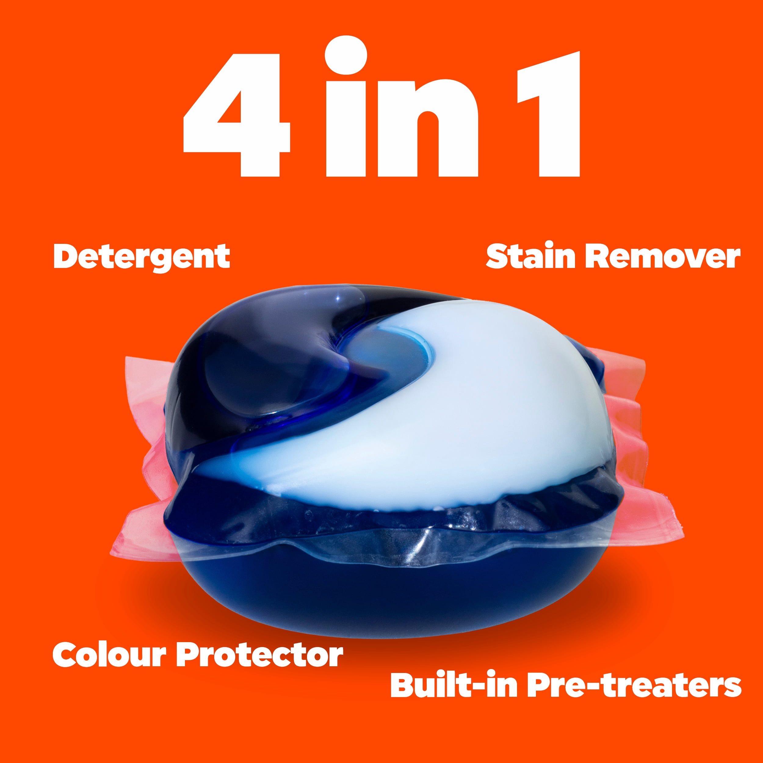 Capsules de détergent à lessive Tide PODS Eau froide, parfum Original, détergent 4 en 1, capsules pour la lessive formulées pour l’eau froide, 23 brassées