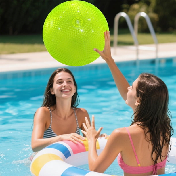 Ballon De Plage Géant Gonflable 58 Cm - PVC Coloré à Pois - Idéal Pour Piscine, Plage, Jeux Extérieurs - Léger Et Portable