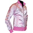 thumbnail image 3 of Blouson Bombardier Rose Blouson Bombardier Femme Blouson Bombardier en Satin Rose Blouson Bombardier Ma1 Blouson Femme Blouson Bombardier Rose Femme Blouson en Satin Rose Taille 5TG, 3 of 5