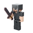 thumbnail image 4 of Minecraft Construction de bloc de figurine Steve in Netherite Armor, 4 of 6