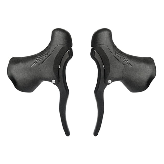 Amdohai Lightweight Aluminum Bicycle Brake Handle MTB Mountain Bike Cycling Brake Levers Front & Rear Brake Levers Drop Handlebar Set