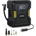 thumbnail image 2 of AstroAI 150PSI Tire Inflator, Portable Air Compressor Metal Cylinder Fast Inflation Pump with LED Light for Tires, 12V DC, 2 of 8
