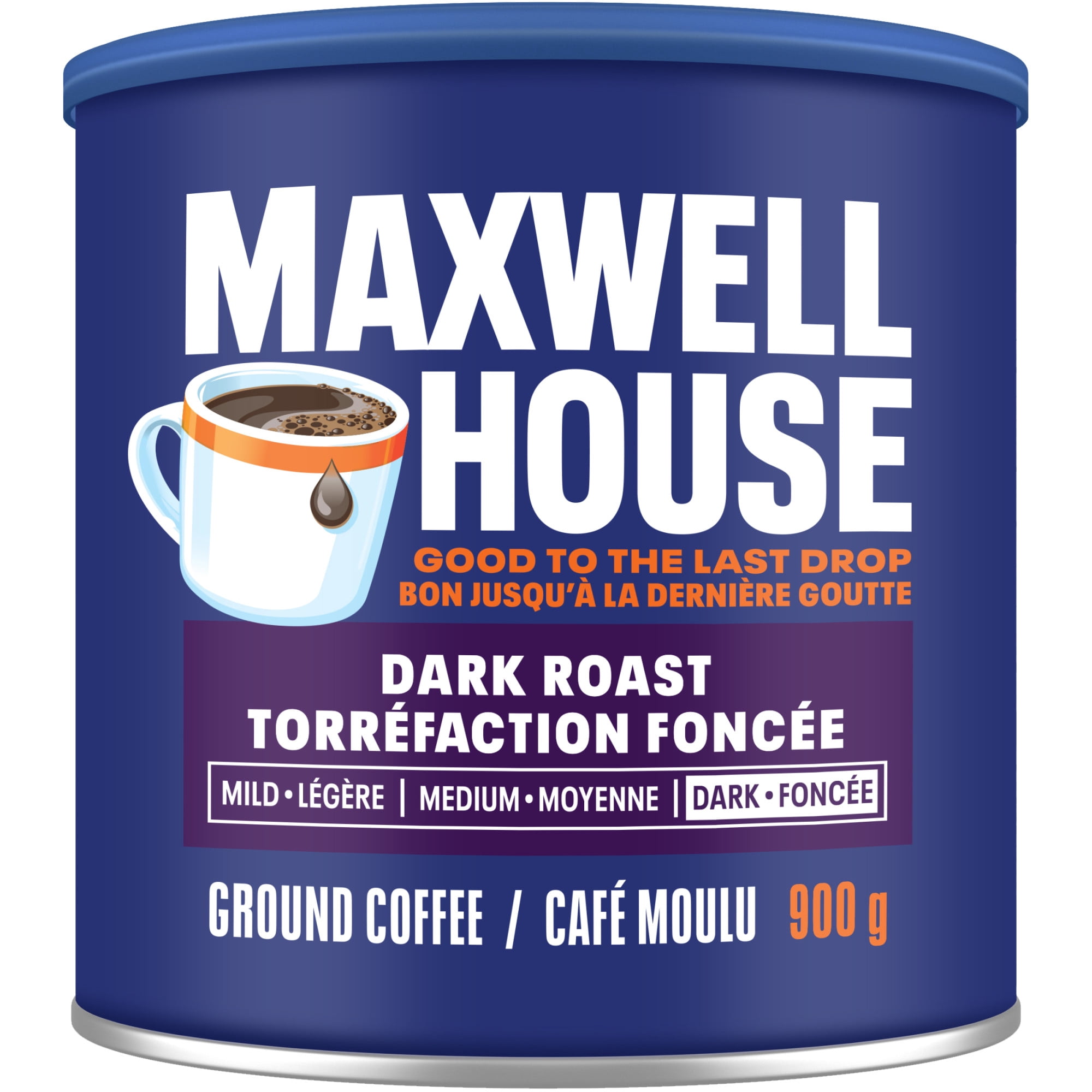 MAMAさん専用パープル、ディープルージュ、ブルー 3D 0.07 MIX2×3 Maxwell House Dark Roast Ground Coffee, 900 g Canister - Walmart.ca
