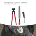 thumbnail image 3 of Kit d'Outils de Réparation de Sabots, Lime Double Face Haute Dureté pour Écurie de Cheval, 3 of 7