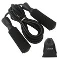 thumbnail image 2 of Adjustable Jump Rope with Carry Pouch Fitness Skipping Rope Soft Foam Handles for Exercise Workouts Speed Endurance Training, 2 of 8
