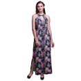 thumbnail image 1 of Bimba Robe Maxi Sans Manches à Col Rond avec Fentes Latérales pour Femmes - TTTG, 1 of 6