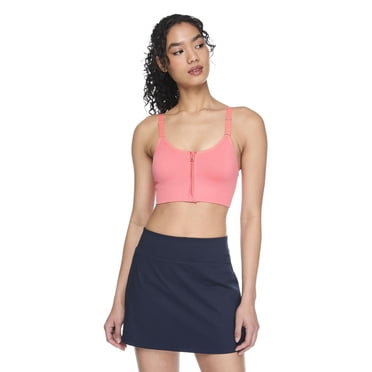 Soutien-gorge à fermeture éclair à l’avant Athletic Works pour femmes