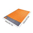 thumbnail image 3 of EGNMCR Solid Color Waterproof Picnic Mat Portable Foldable Outdoor Camping Beach Mat Waterproof Polyester Picnic Blanket Polyester fiber blanket, 3 of 6