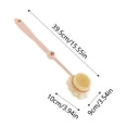 thumbnail image 2 of Function Long Handle Back Scrubber and Exfoliating Shower Brush with Detachable Lanyard for Bathing and Skin Care, 2 of 6