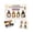 B, variante sur CEHVOM Jouets DIY, Kit de Perlage Parent-Enfant DIY - Kit de Nain