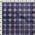 thumbnail image 3 of oneOone Viscose Chiffon Fabric Tartan Check Printed Craft Fabric BTY 42 Inch Wide, 3 of 4