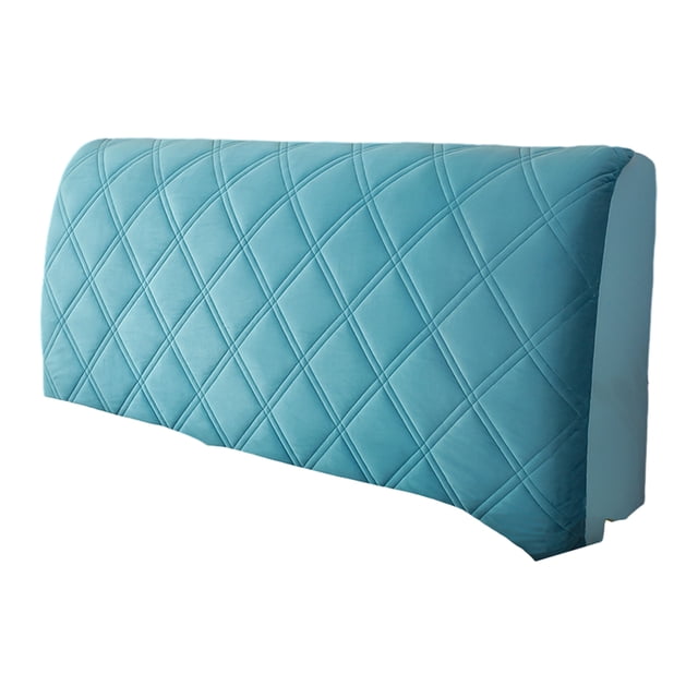 maskred Cozy And Stylish Headboard Cover To Bedding Ensemble Machine Washable Chemical Fiber Cloth Bed dark blue