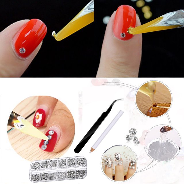 Up to 65% off Kitchen Gadgets 2000 Pieces Of Crystal Rhinestones In 6 Sizes With Nail Clippers And Picking Pen Kitchen Organizers and Storage