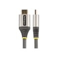 thumbnail image 4 of StarTech.com Câble HDMI 10 Pieds (3m) 2.1, HDMI 48Gbps Certifié Ultra Haute Vitesse, 8K 60Hz/4K 120Hz HDR10+ Écouteurs, Câble HDMI 8K/câble avec Gaine TPE, pour Moniteur/TV/écran UHD Dolby Vision/Atmos, DTS-HD (HDM21V3M) - Ultra Haute Vitesse - Câble HDMI avec Ethernet - HDMI Mâle vers HDMI Mâle - 10 Pieds - Blindé - Gris, Noir - Passif, Prise en Charge 4K120Hz,, 4 of 10