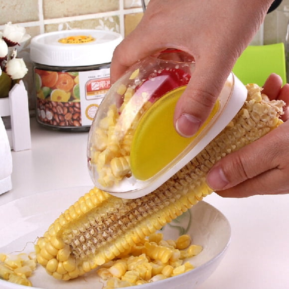 Corn Husker Kitchen Tool for Quick Fresh Corn Prep - Durable Household Peeler Remover for Cooking Dining & Bar