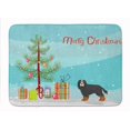 thumbnail image 1 of Carolines Treasures CK3446RUG Cavalier King Charles Spaniel Tricolor Christmas Tree Machine Washable Memory Foam Mat, 1 of 4